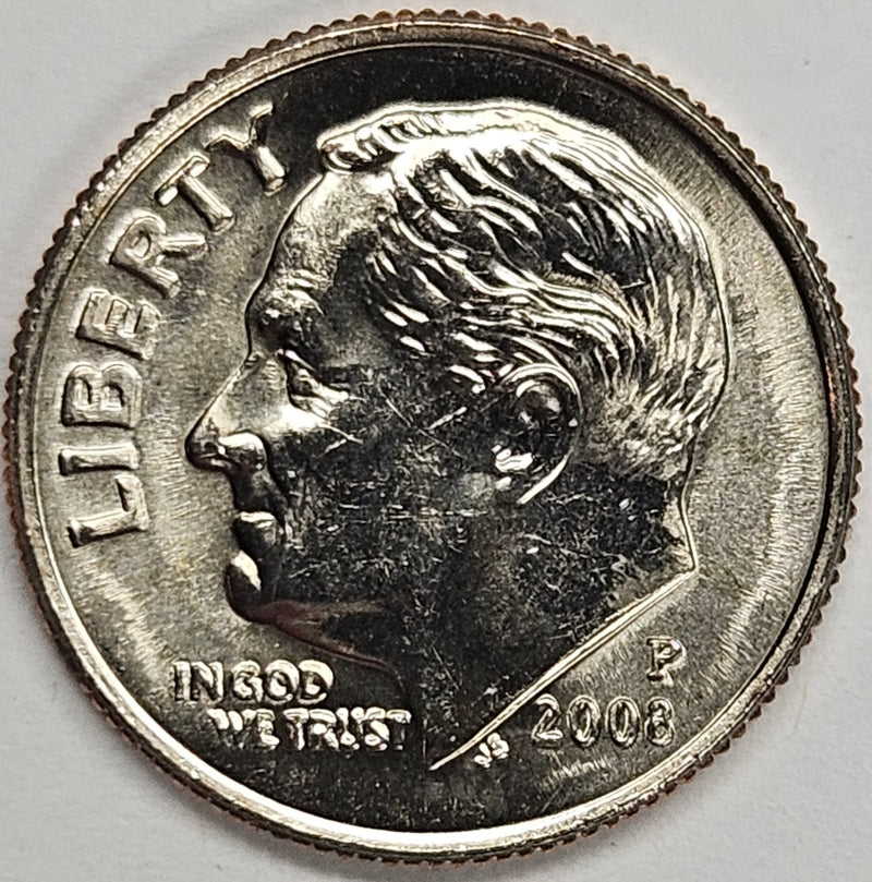 2008 Roosevelt Dime . . . . Brilliant Uncirculated