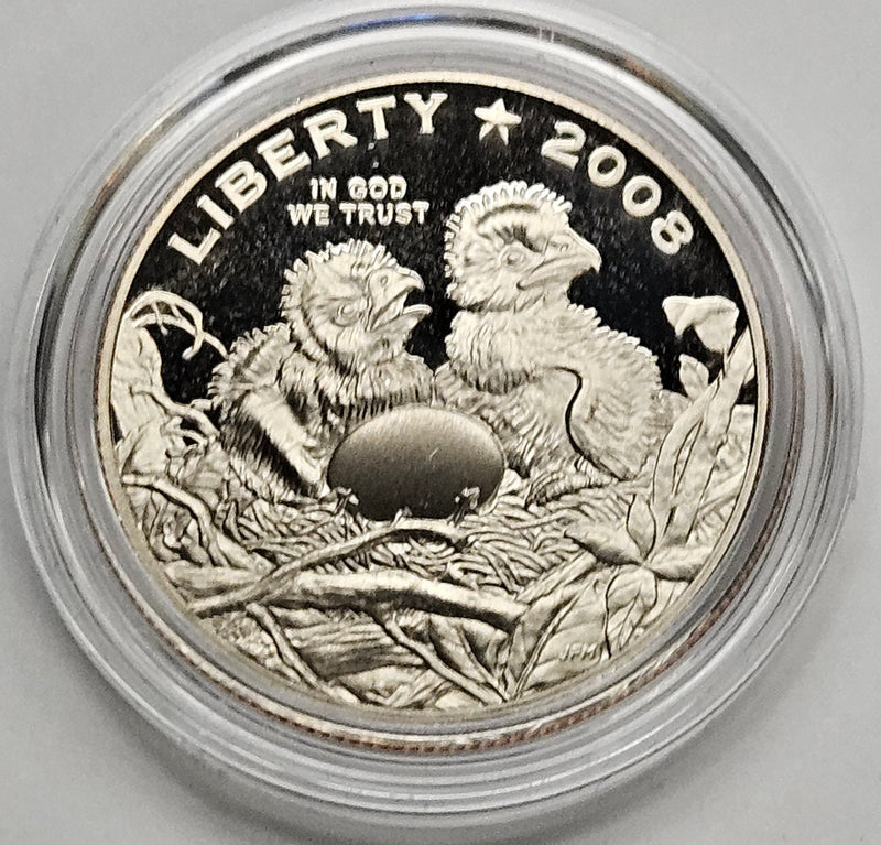 2008-S Bald Eagle Recovery Half . . . . Gem Brilliant Proof in original U.S. Mint Capsule