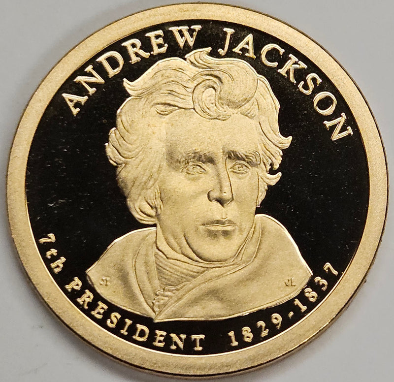 2008-S Jackson Presidential Dollar . . . . Superb Brilliant Proof