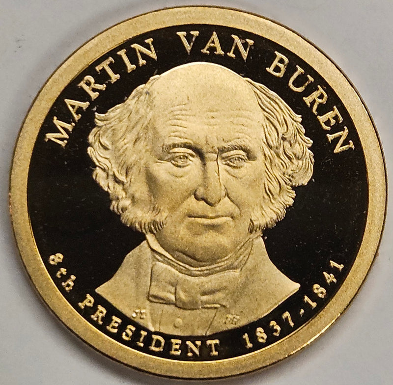 2008-S Van Buren Presidential Dollar . . . . Superb Brilliant Proof