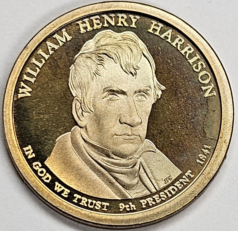 2009-S Henry Harrison Presidential Dollar . . . . Superb Brilliant Proof