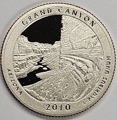 2010-S Grand Canyon National Park, AZ Quarter Superb Brilliant Proof