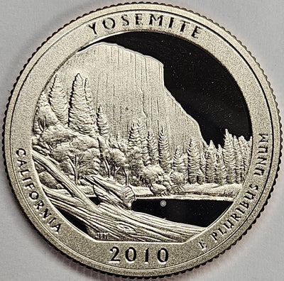 2010-S Yosemite National Park, CA Quarter Superb Brilliant Proof