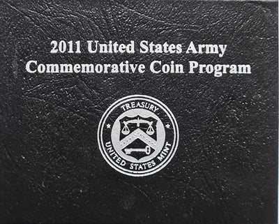 2011-S U.S. Army Silver Dollar . . . . Gem BU in original U.S. Mint Box