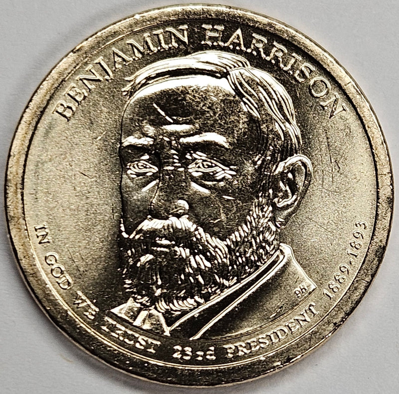 2012 Harrison Presidential Dollar . . . . Choice Brilliant Uncirculated