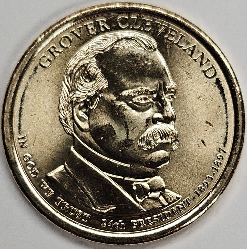 2012-D Cleveland - Second Term - Presidential Dollar . . . . Choice Brilliant Uncirculated