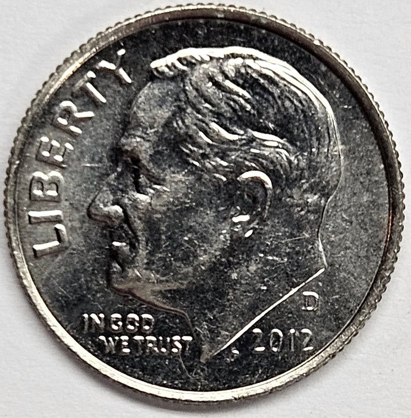 2012-D Roosevelt Dime . . . . Brilliant Uncirculated