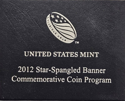 2012-P Star Spangled Banner Silver Dollar . . . . Gem BU in original U.S. Mint Box