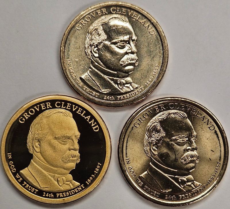 2012-PDS Cleveland - Second Term - Presidential Dollars . . . . Choice BU and Superb Proof