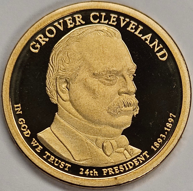 2012-S Cleveland - Second Term - Presidential Dollar . . . . Superb Brilliant Proof