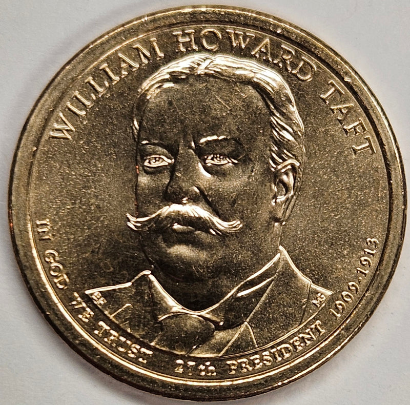 2013-D Taft Presidential Dollar . . . . Choice Brilliant Uncirculated