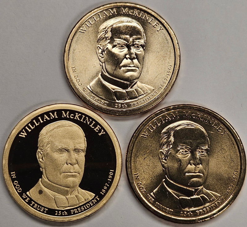 2013-PDS McKinley Presidential Dollars . . . . Choice BU and Superb Proof