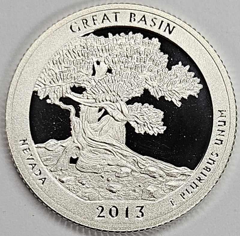 2013-S Great Basin National Park, NV Quarter Superb Brilliant Proof Silver