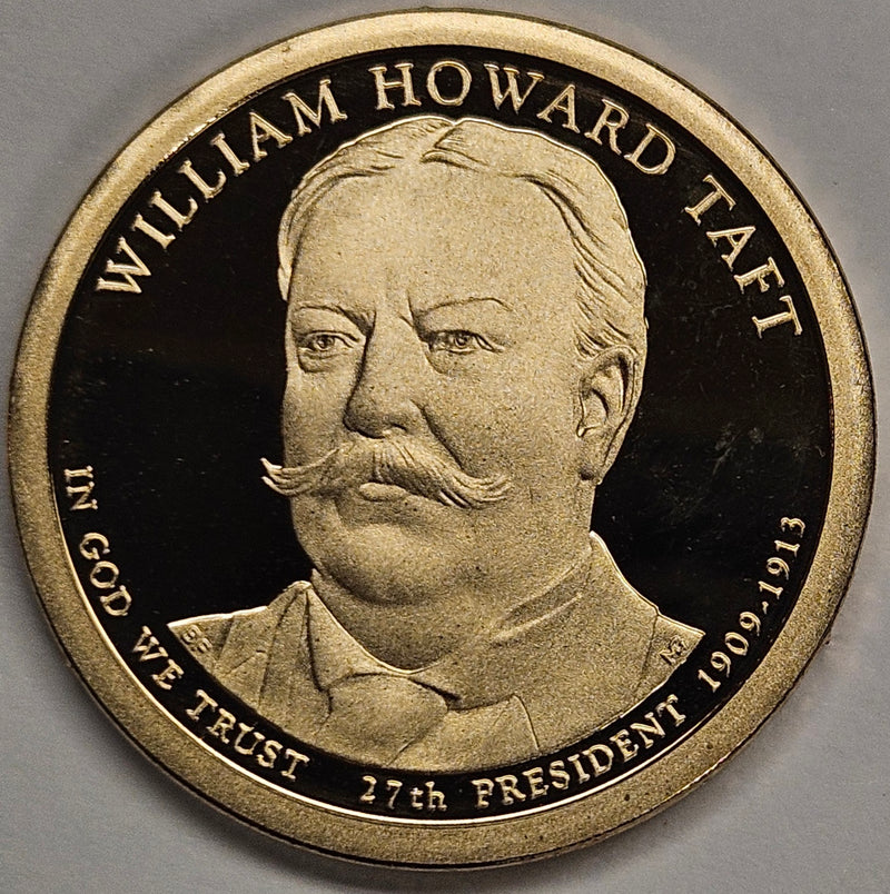 2013-S Taft Presidential Dollar . . . . Superb Brilliant Proof