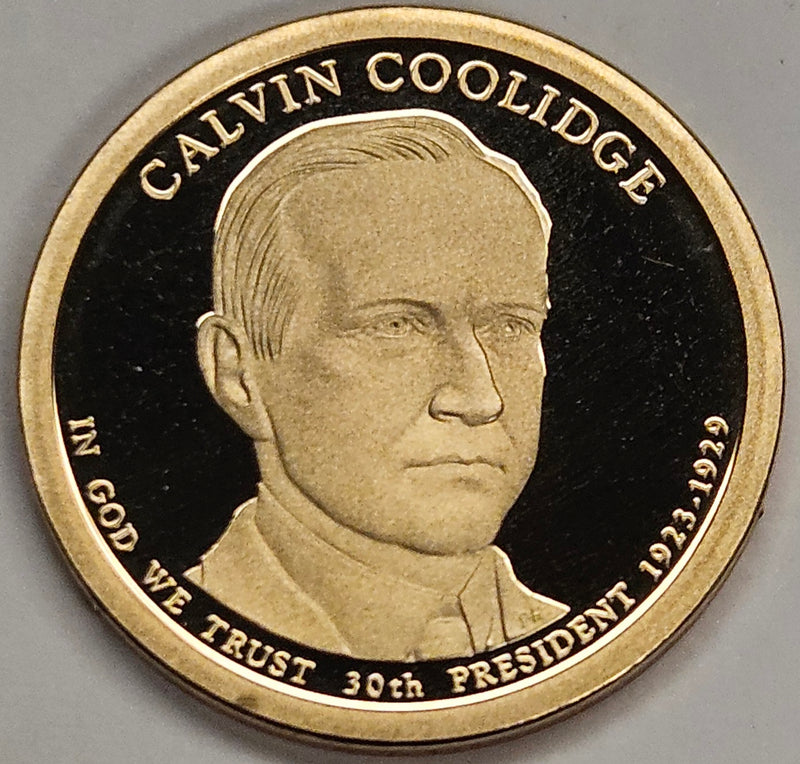 2014-S Coolidge Presidential Dollar . . . . Superb Brilliant Proof