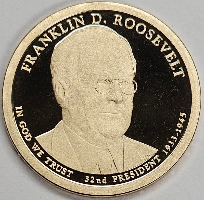 2014-S Roosevelt - Franklin - Presidential Dollar . . . . Superb Brilliant Proof