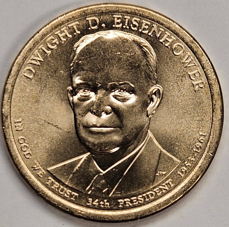 2015 Eisenhower Presidential Dollar . . . . Choice Brilliant Uncirculated