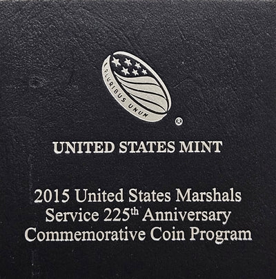 2015-P U.S. Marshals Service 225th Anniversary Silver Dollar . . . . Gem BU in original U.S. Mint Box