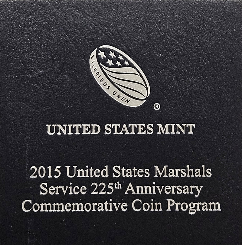 2015-P U.S. Marshals Service 225th Anniversary Silver Dollar . . . . Gem BU in original U.S. Mint Box