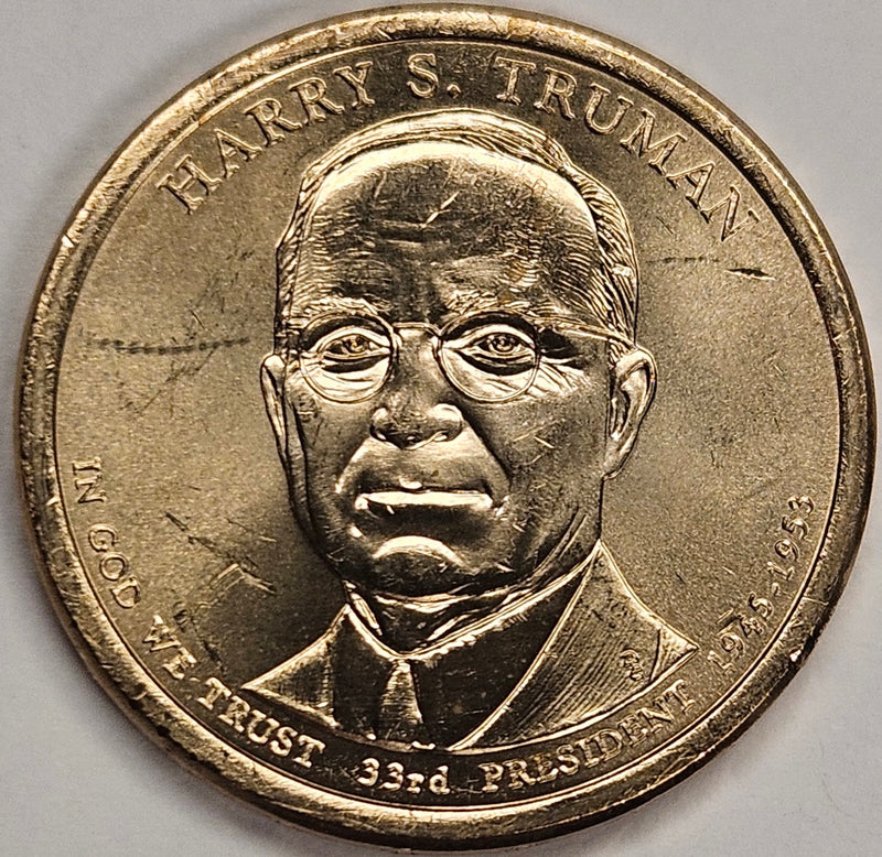 2015 Truman Presidential Dollar . . . . Choice Brilliant Uncirculated