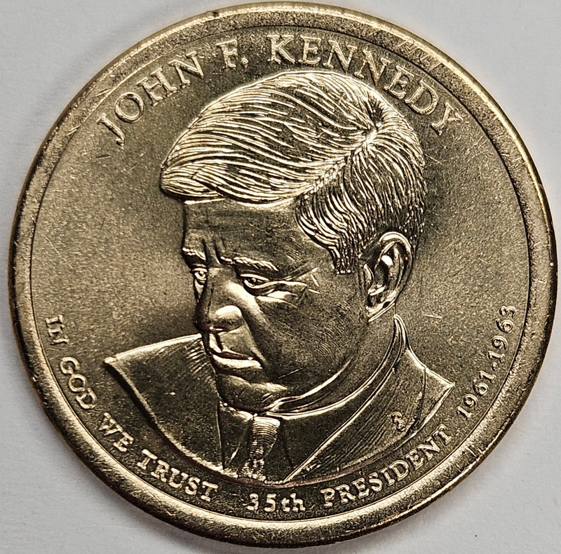 2015-D Kennedy Presidential Dollar . . . . Choice Brilliant Uncirculated