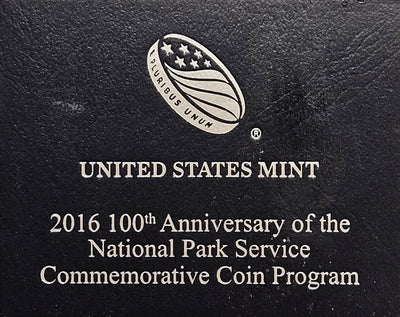 2016-S National Park Service 100th Anniversary Half . . . . Gem Brilliant Proof in original U.S. Mint Box