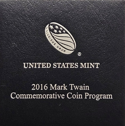 2016-P Mark Twain Silver Dollar . . . . Gem Brilliant Proof in original U.S. Mint Box