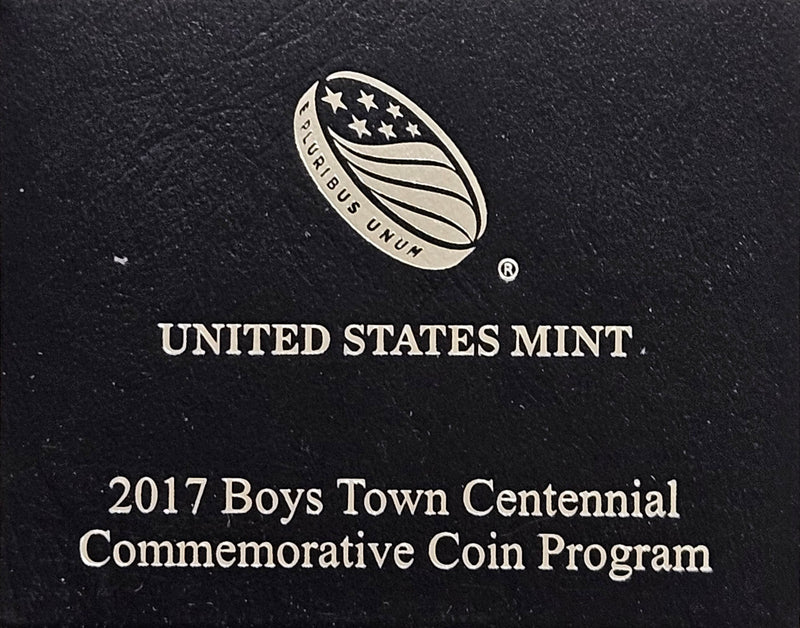 2017-S Boys Town Centennial Half . . . . Gem Brilliant Proof in original U.S. Mint Box