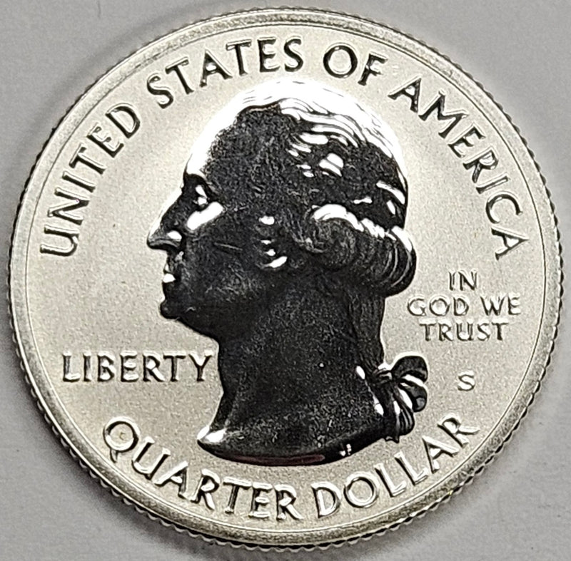 2018-S Block Island Refuge Quarter . . . . Gem Reverse Proof