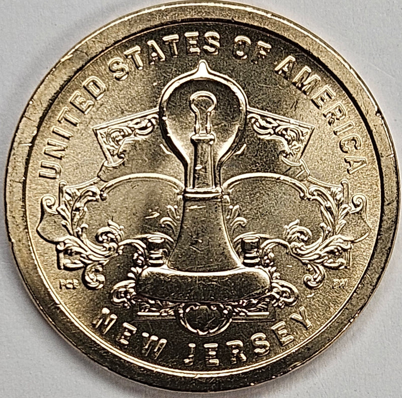 2019 New Jersey Innovation Dollar . . . . Choice Brilliant Uncirculated