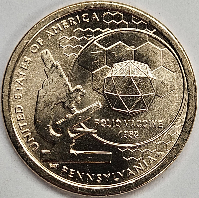 2019 Pennsylvania Innovation Dollar . . . . Choice Brilliant Uncirculated