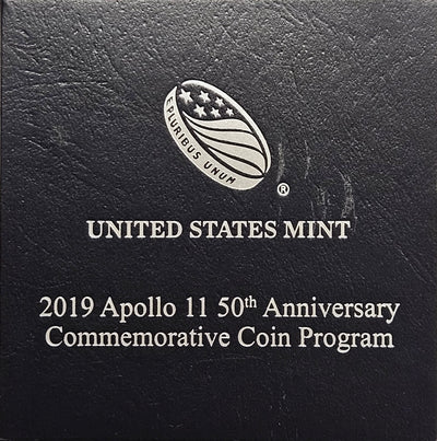 2019-P Apollo 11 50th Anniversary Silver Dollar . . . . Gem Brilliant Proof in original U.S. Mint Box