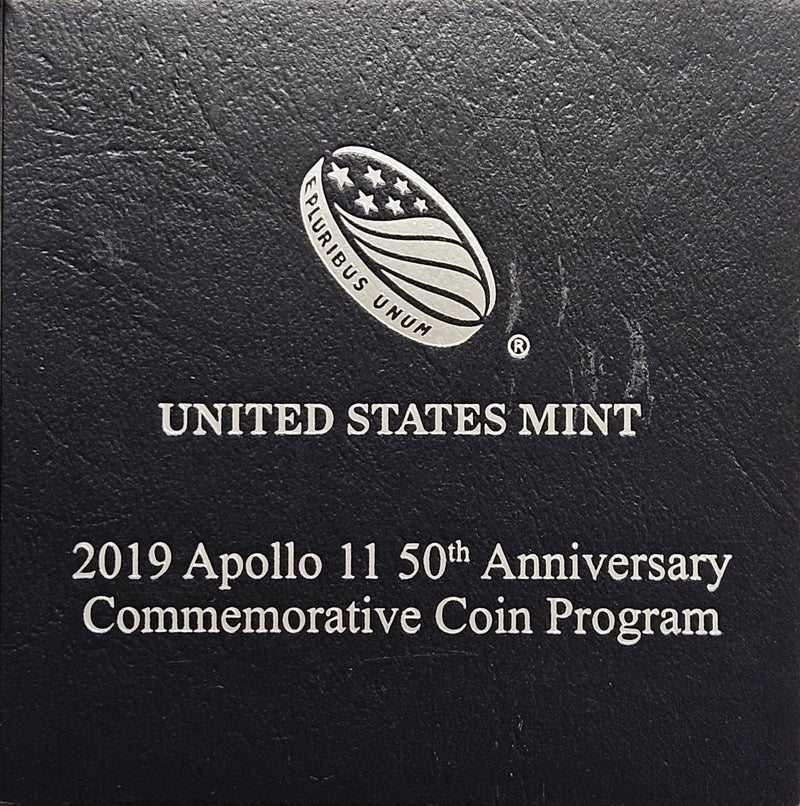 2019-P Apollo 11 50th Anniversary Silver Dollar . . . . Gem Brilliant Proof in original U.S. Mint Box