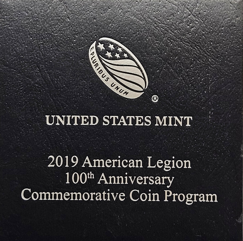 2019-P American Legion 100th Anniversary Silver Dollar . . . . Gem Brilliant Proof in original U.S. Mint Box