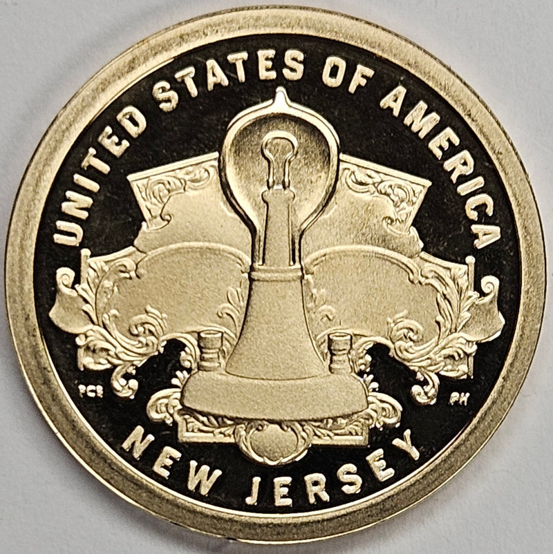 2019-S New Jersey Innovation Dollar . . . . Superb Brilliant Proof