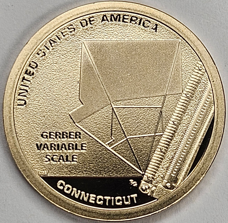 2020-S Connecticut Innovation Dollar . . . . Superb Brilliant Proof