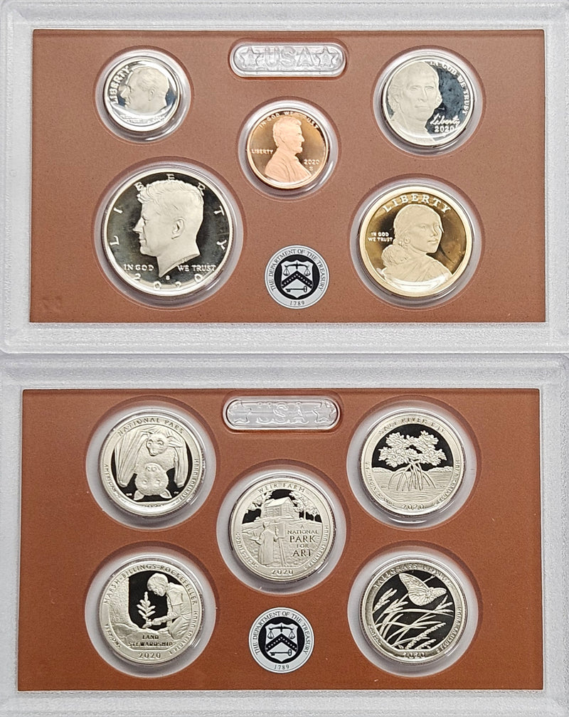 2020-S 10-coin Proof Set Superb Brilliant Proof