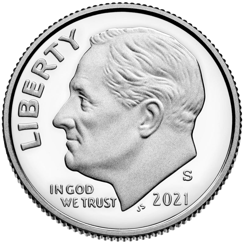 2021-S Roosevelt Dime Superb Brilliant Proof Silver