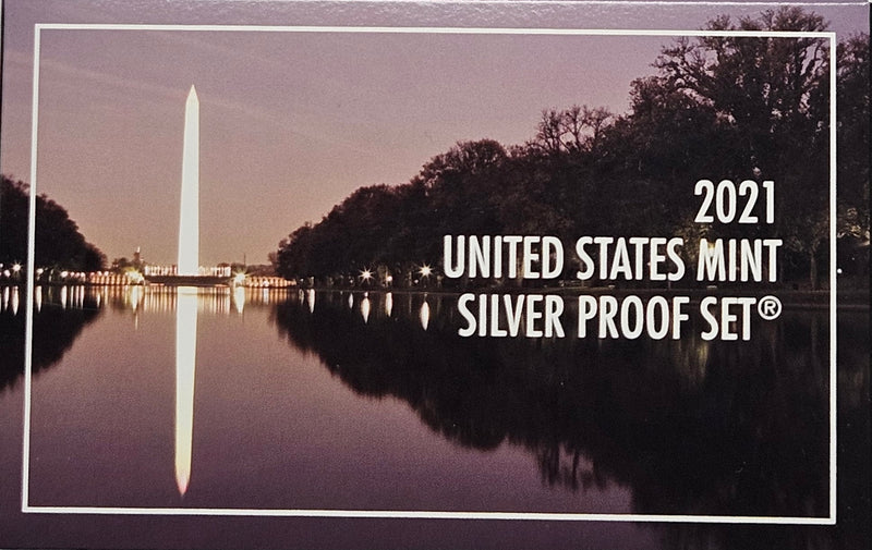 2021-S 7-coin Silver Proof Set . . . . Superb Brilliant Proof