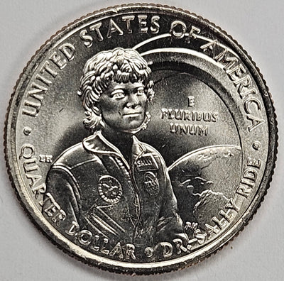 2022 Dr. Sally Ride Famous Women Quarter Choice Brilliant Uncirculated