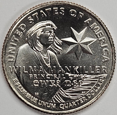 2022 Wilma Mankiller Famous Women Quarter Choice Brilliant Uncirculated