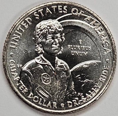 2022-D Dr. Sally Ride Famous Women Quarter Choice Brilliant Uncirculated