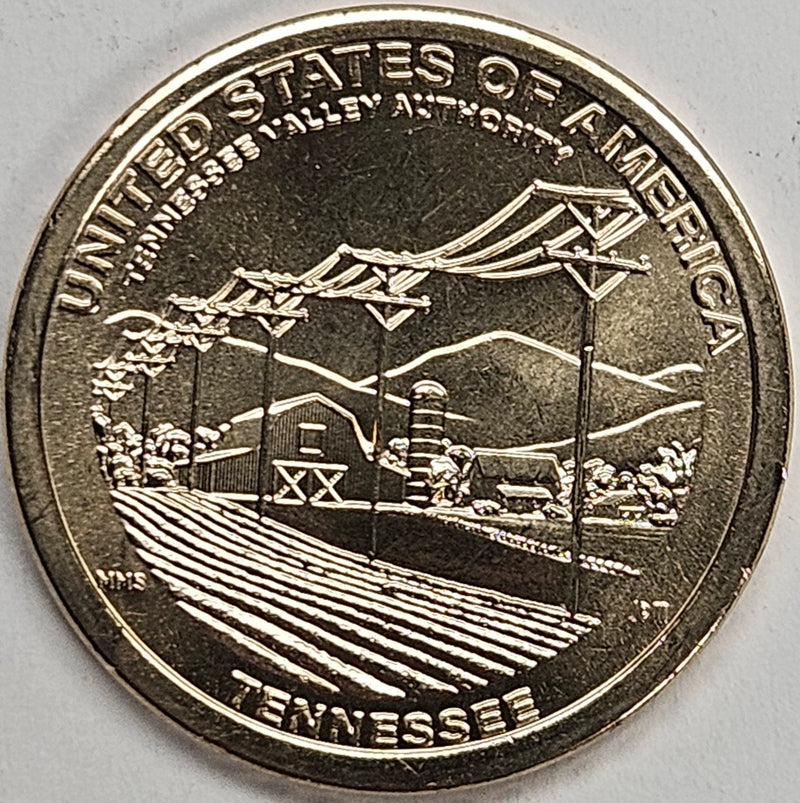 2022-D Tennesee Innovation Dollar . . . . Choice Brilliant Uncirculated