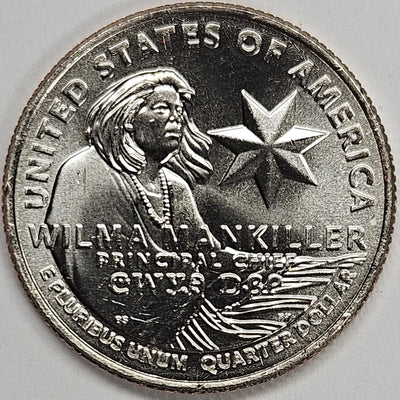 2022-D Wilma Mankiller Famous Women Quarter Choice Brilliant Uncirculated