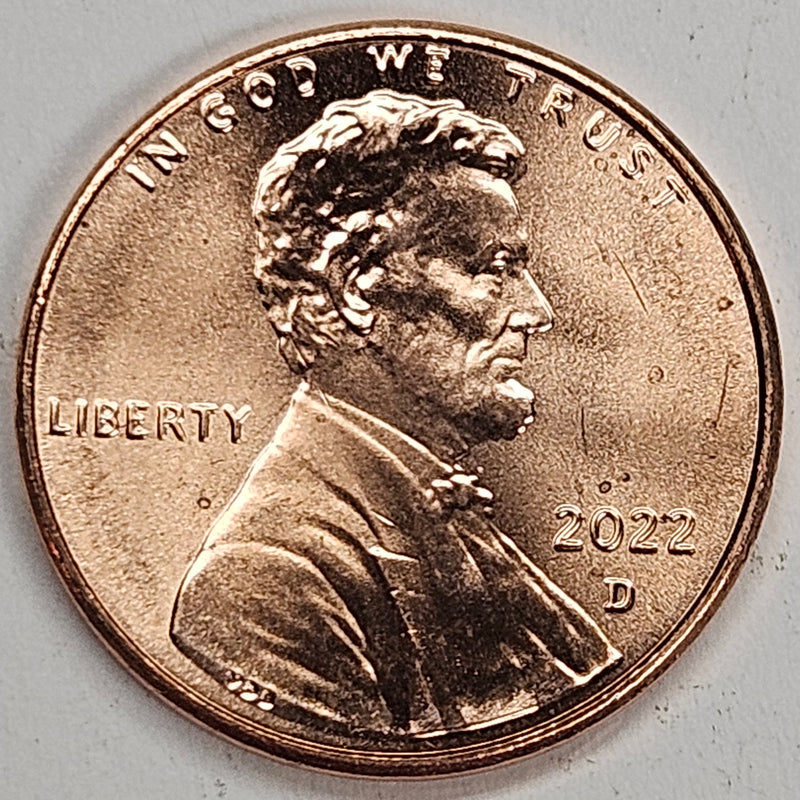 2022-D Lincoln Shield Cent Choice Brilliant Uncirculated