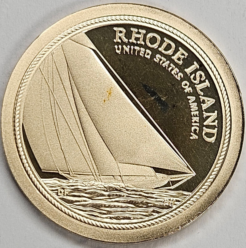 2022-S Rhode Island Innovation Dollar . . . . Superb Brilliant Proof