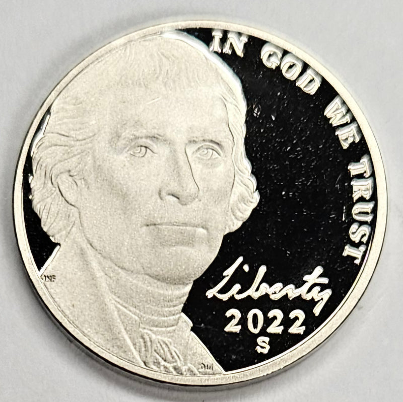 2022-S Jefferson Nickel Superb Brilliant Proof