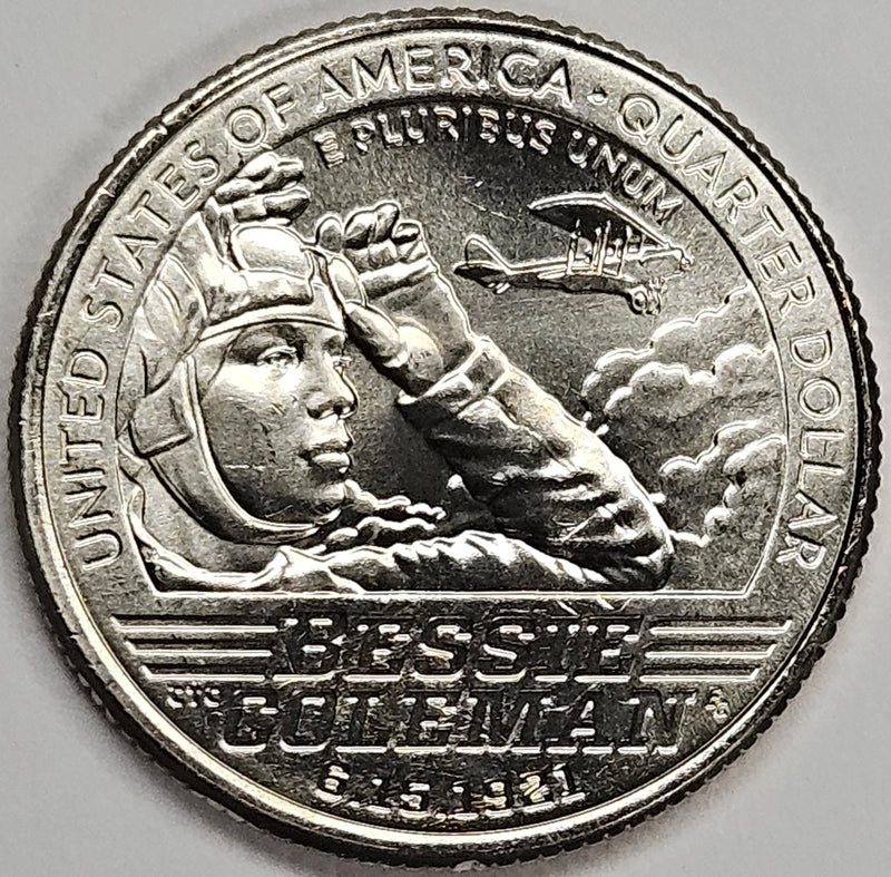 2023 Bessie Coleman Famous Women Quarter . . . . Choice Brilliant Uncirculated