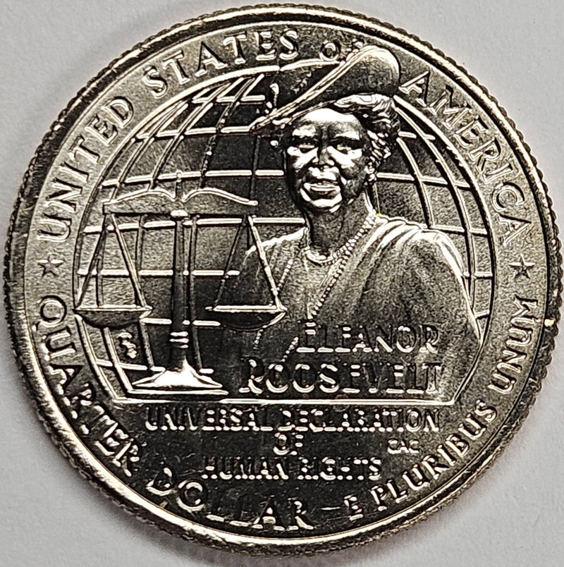 2023-D Eleanor Roosevelt Famous Women Quarter . . . . Choice Brilliant Uncirculated