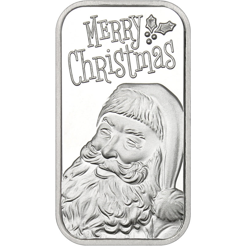 2024 Merry Christmas Santa One Ounce Pure Silver